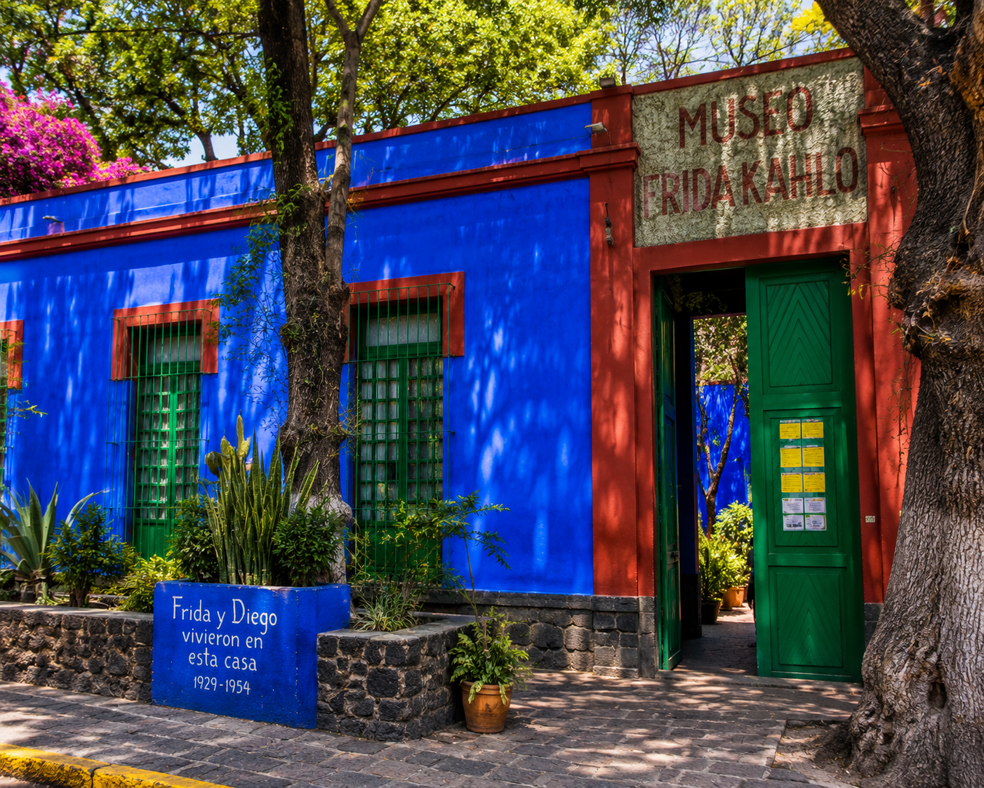Mexico City travel guide 2026 Frida Kahlo museum Casa Azul blue building Coyoacán cultural attraction