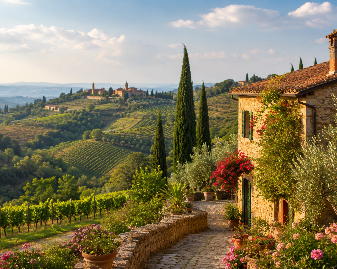 slow travel 2026 destinations Tuscany Italy Portugal countryside village farm stay peaceful nature