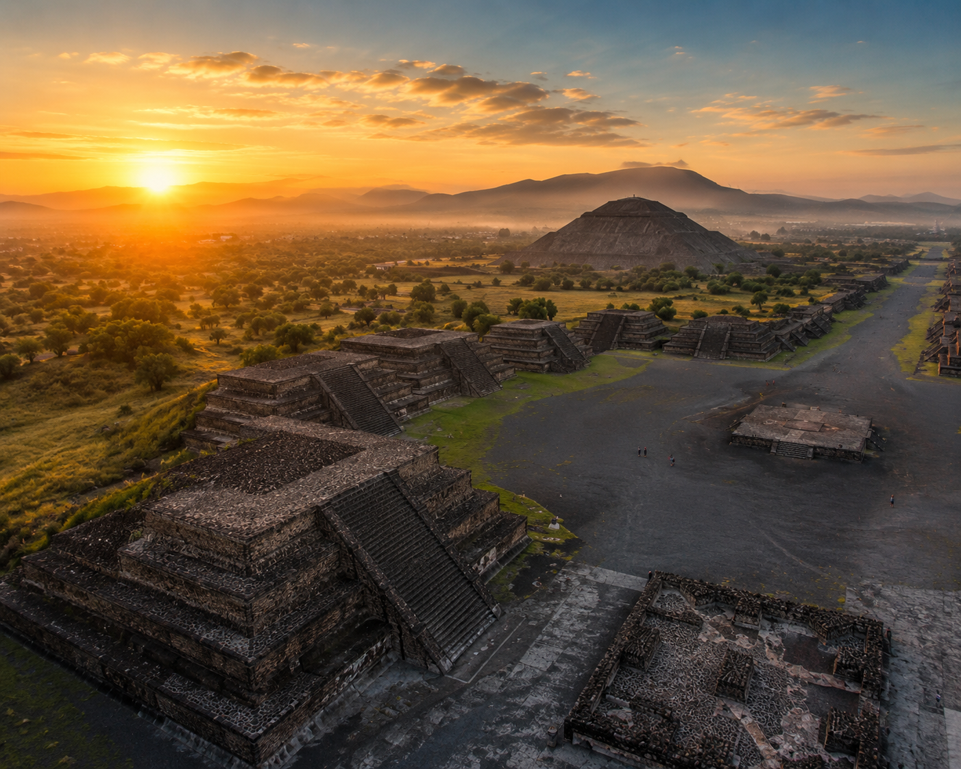 Mexico City travel guide 2026 Teotihuacan pyramids sunrise aerial must-see attractions CDMX