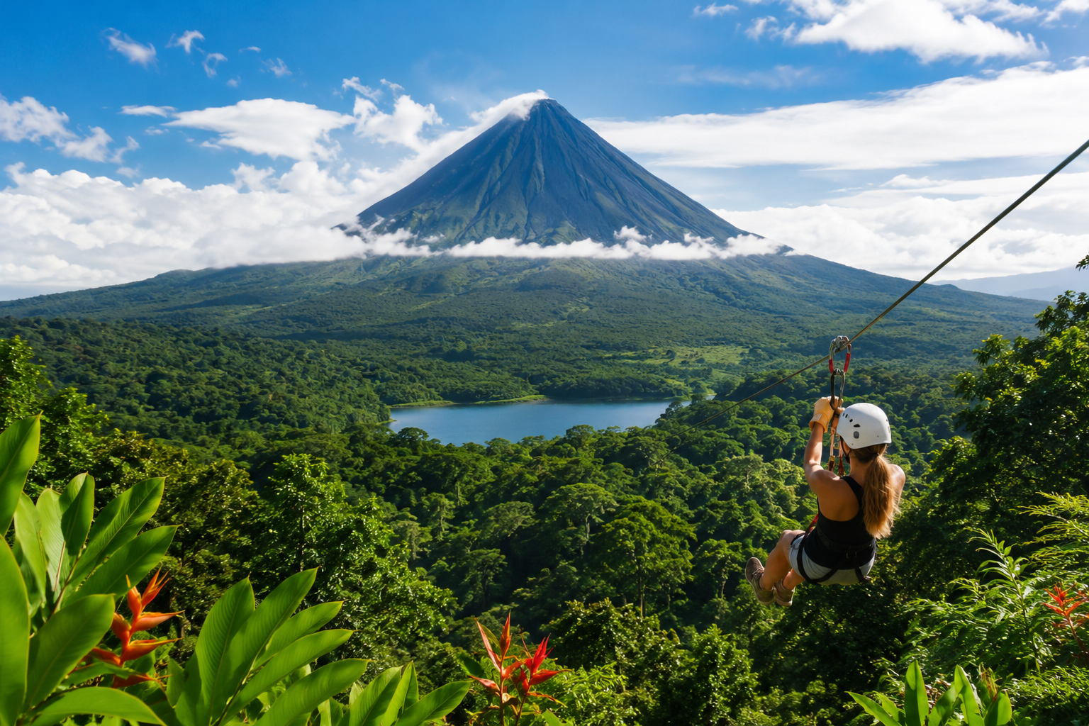 7-Day Costa Rica Adventure Itinerary - Arenal Manuel Antonio zip lining