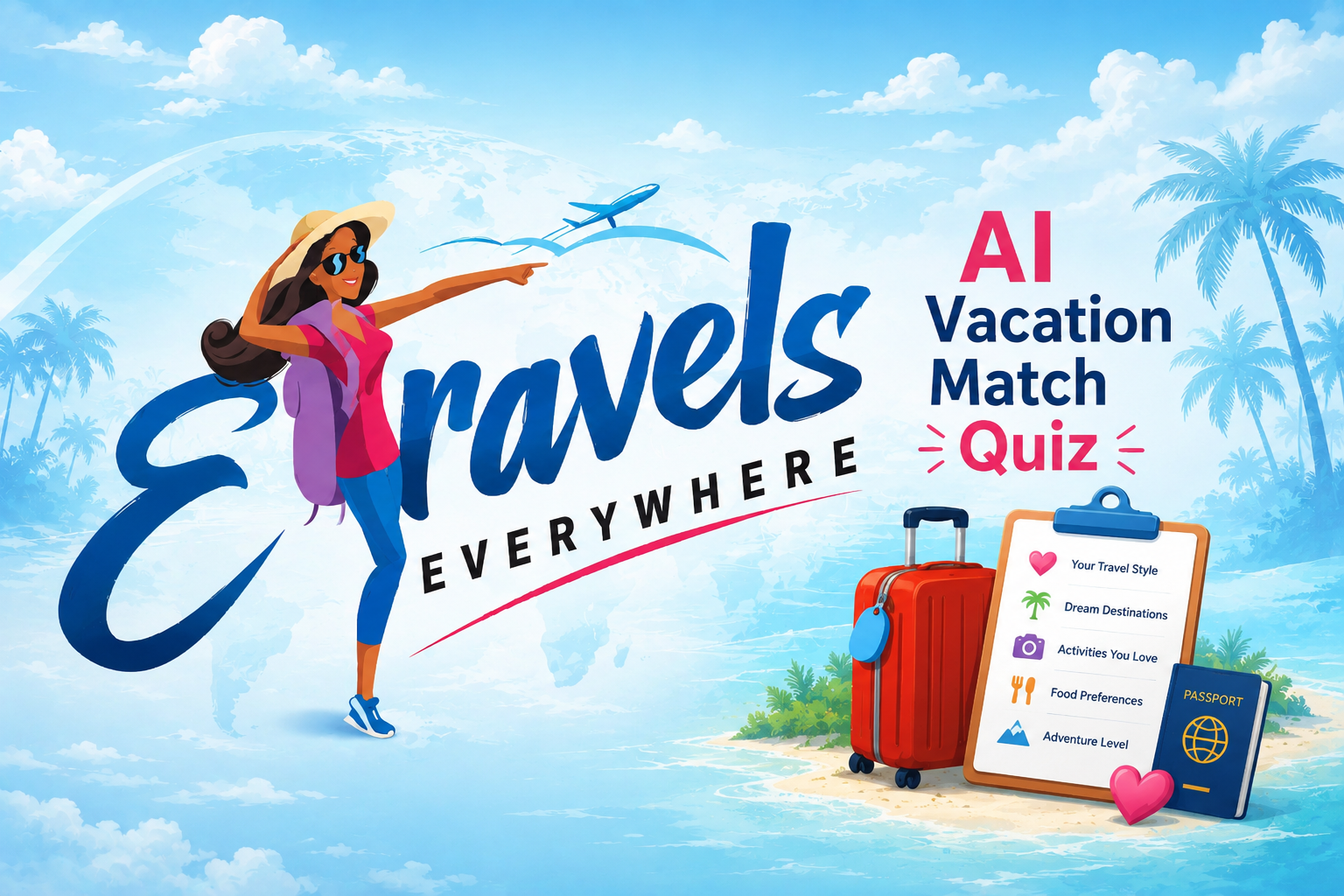 AI Vacation Match Quiz - personalized travel recommendation tool